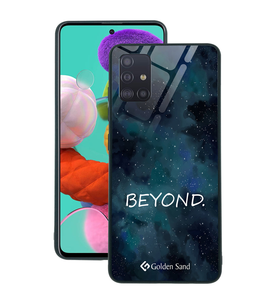 Samsung Galaxy A51 Designer Case Tempered Glass Series