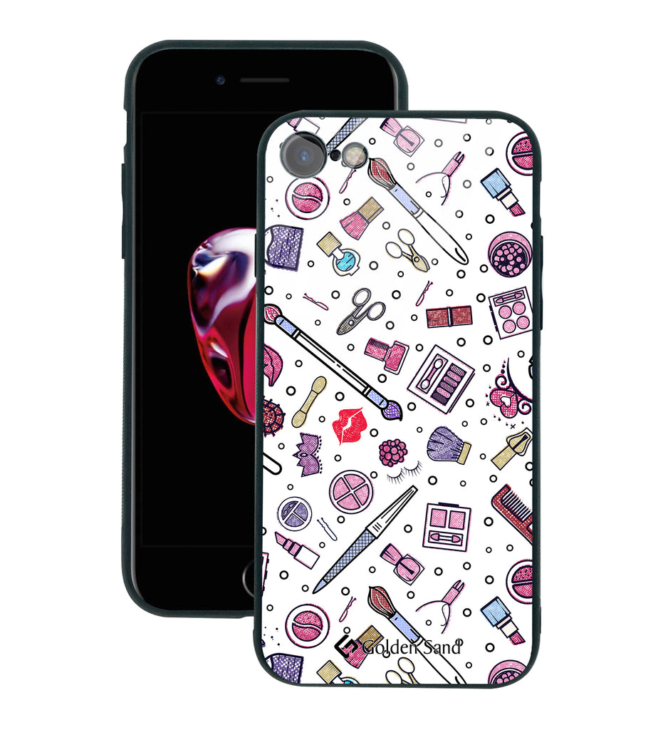 Apple iPhone SE 2020, iPhone 7, iPhone 8 Designer Case Tempered Glass Series
