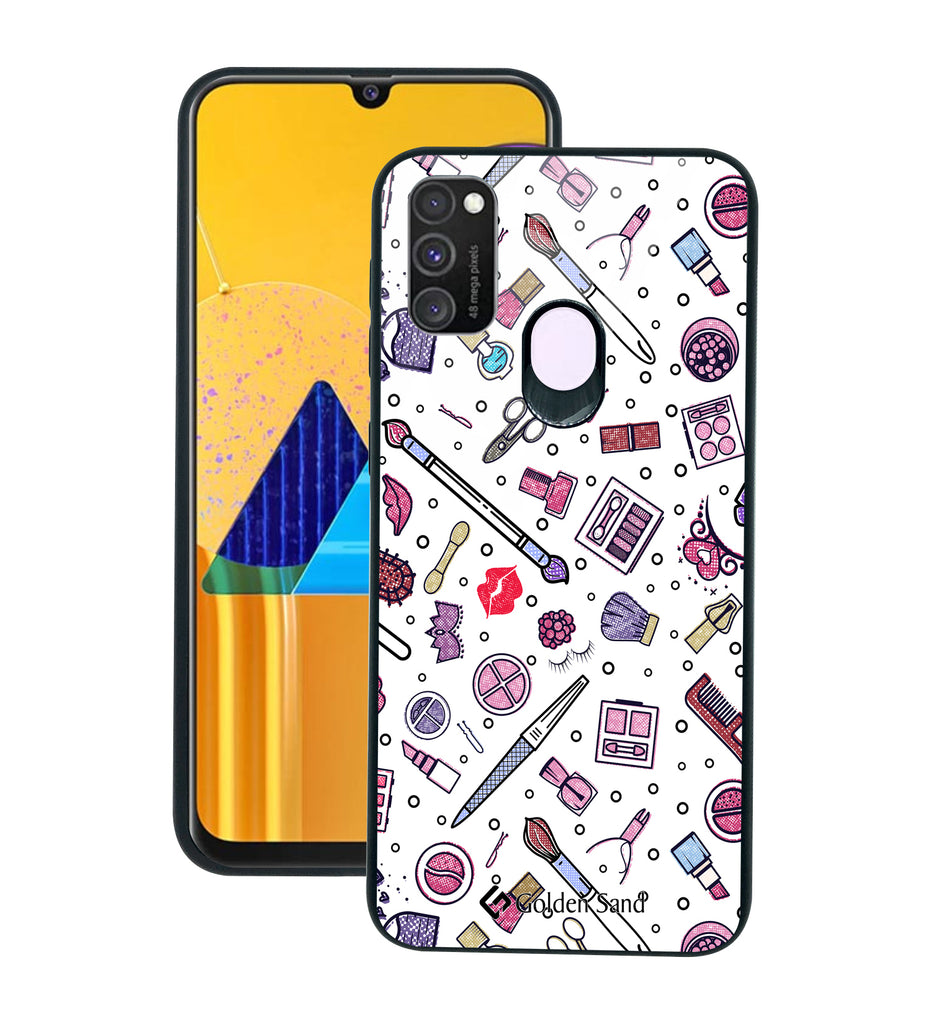 Samsung Galaxy M30s Designer Case Tempered Glass Series