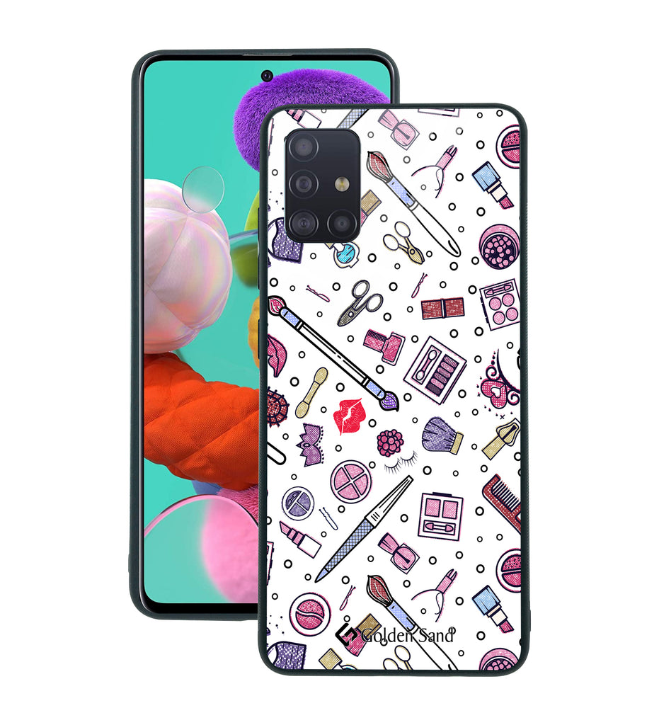 Samsung Galaxy A51 Designer Case Tempered Glass Series