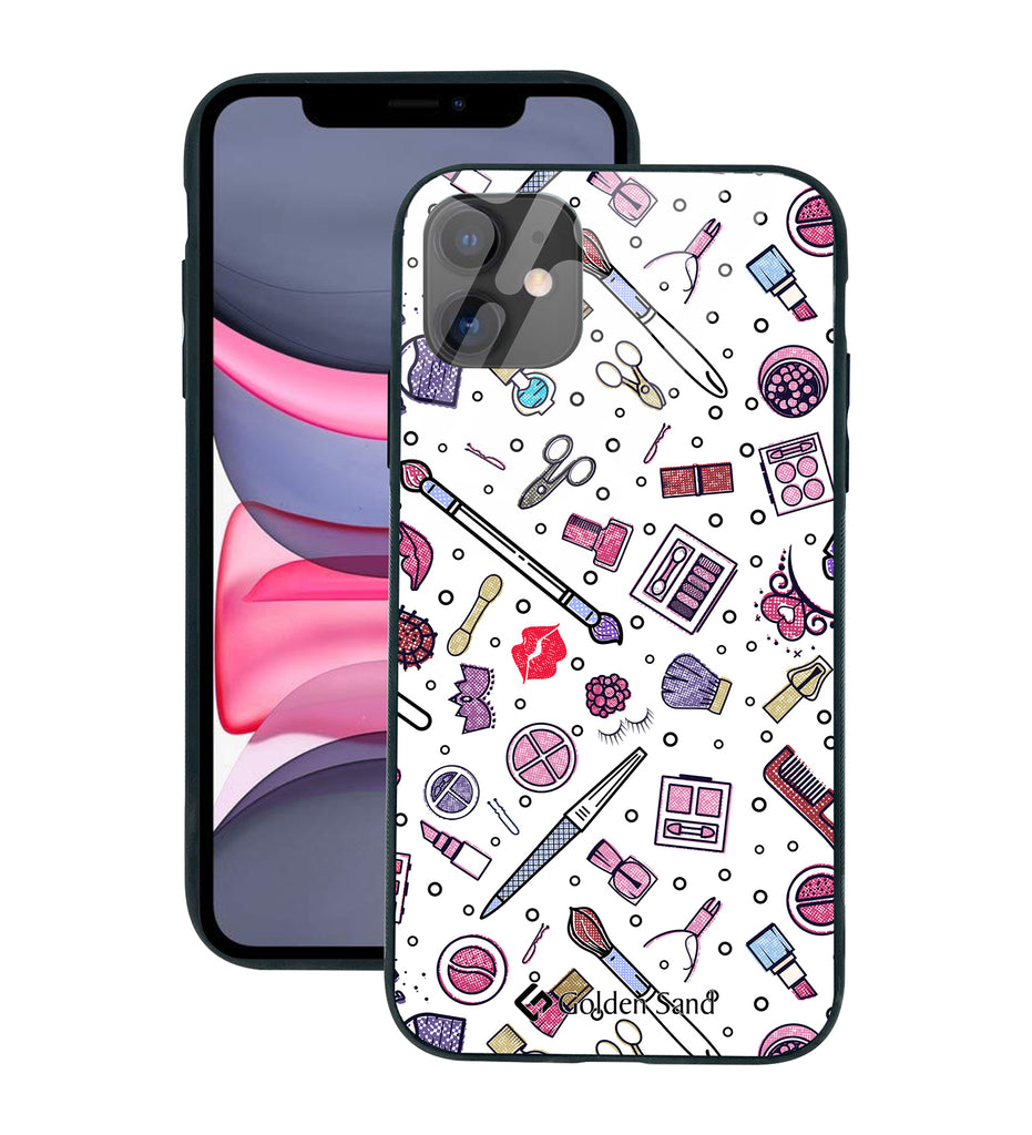 Apple iPhone 11 Designer Case Tempered Glass Series