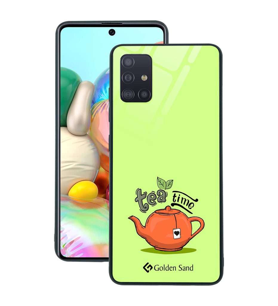 Samsung Galaxy A71 Designer Case Tempered Glass Series