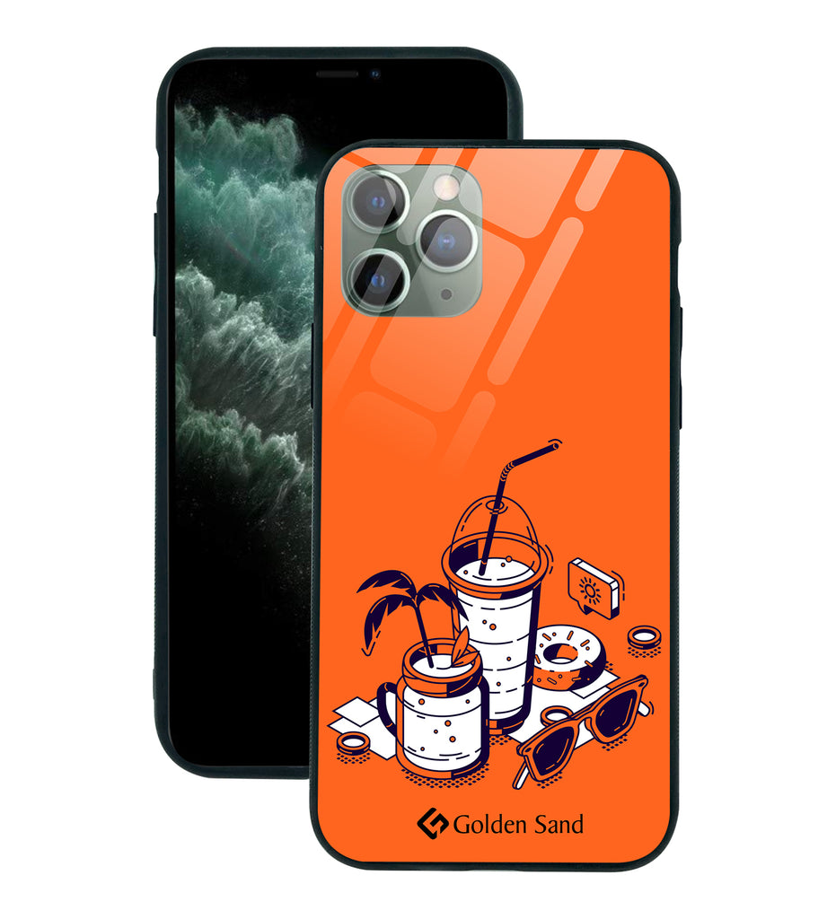 Apple iPhone 11 Pro Designer Case Tempered Glass Series