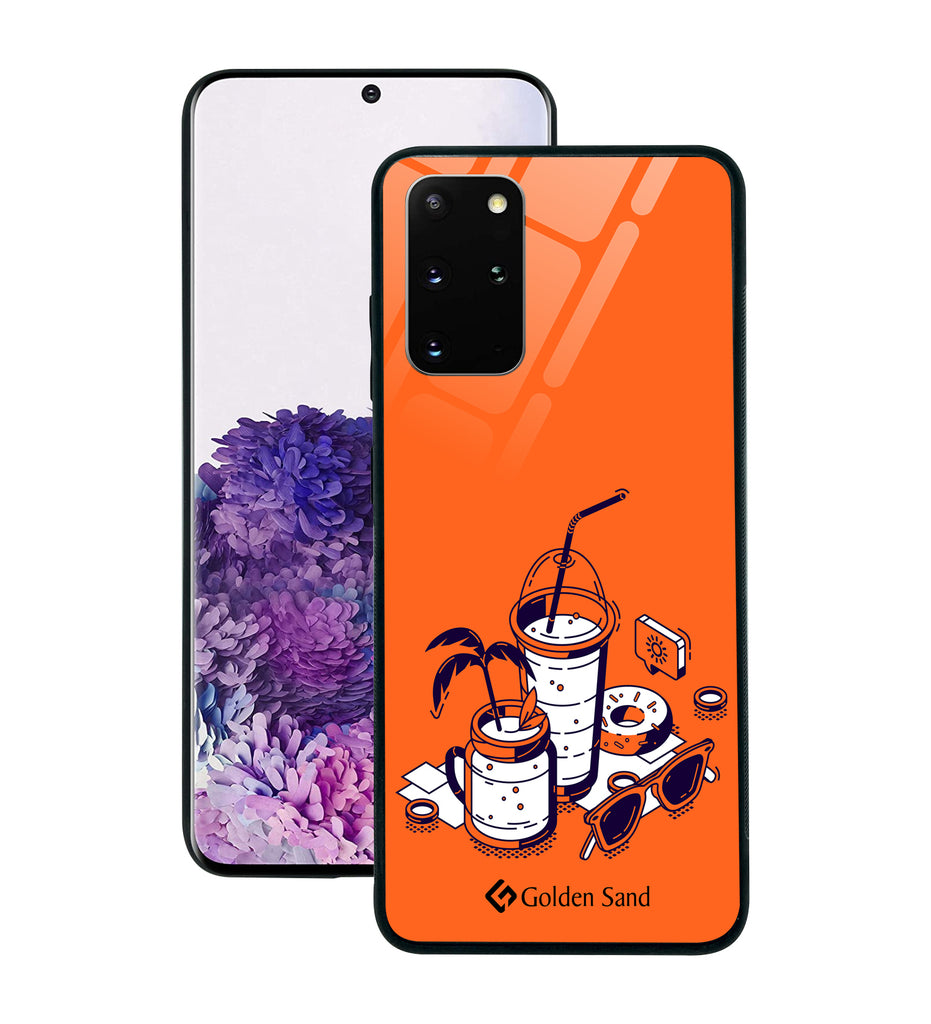 Samsung Galaxy S20 + Designer Case Tempered Glass Series