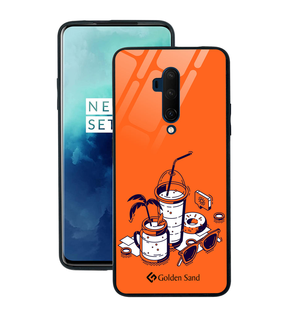 OnePlus 7T Pro Designer Case Tempered Glass Series