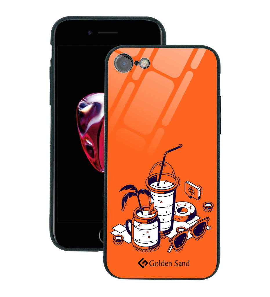 Apple iPhone SE 2020, iPhone 7, iPhone 8 Designer Case Tempered Glass Series