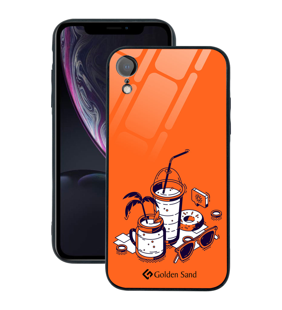 Apple iPhone XR Designer Case Tempered Glass Series