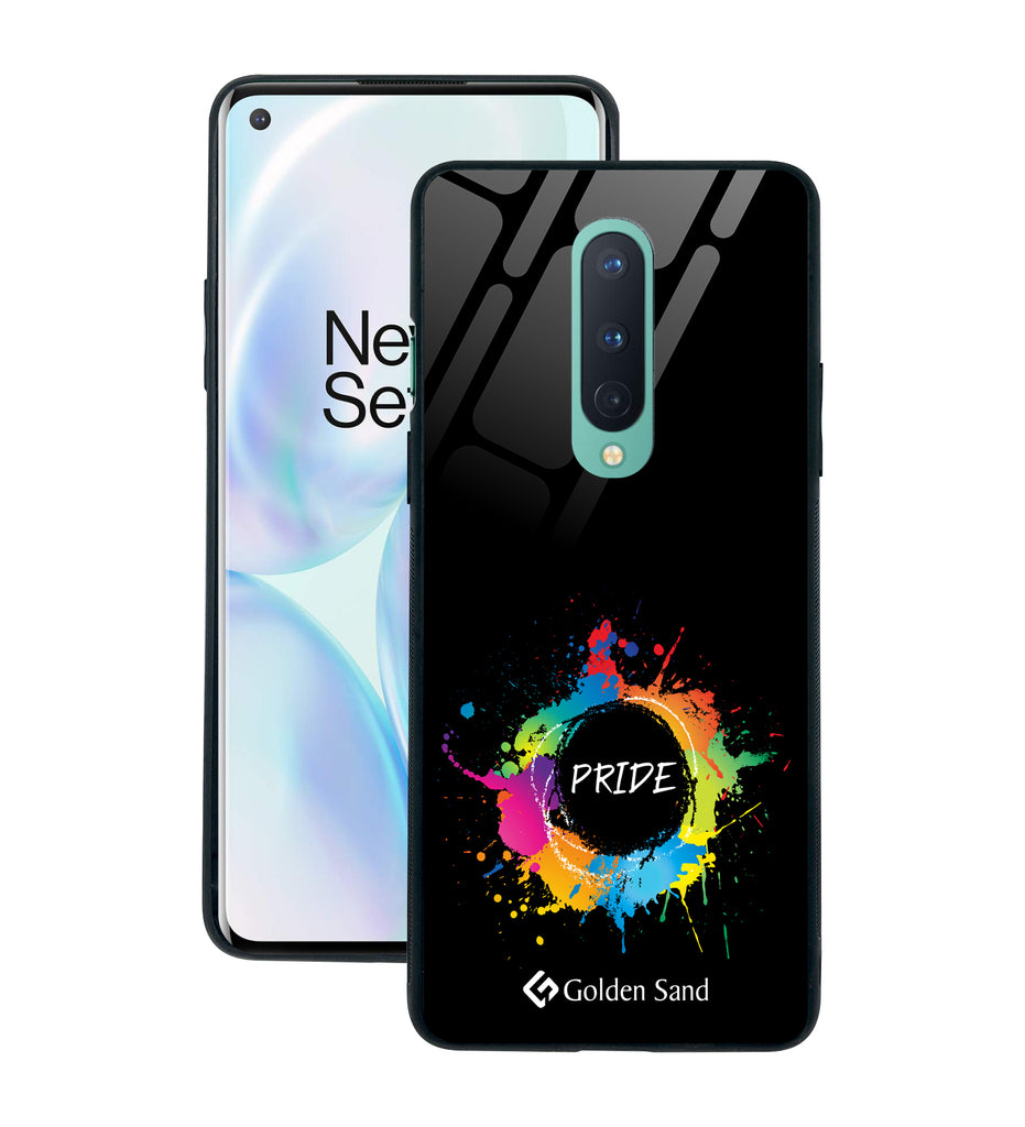 OnePlus 8 Designer Case Tempered Glass Series