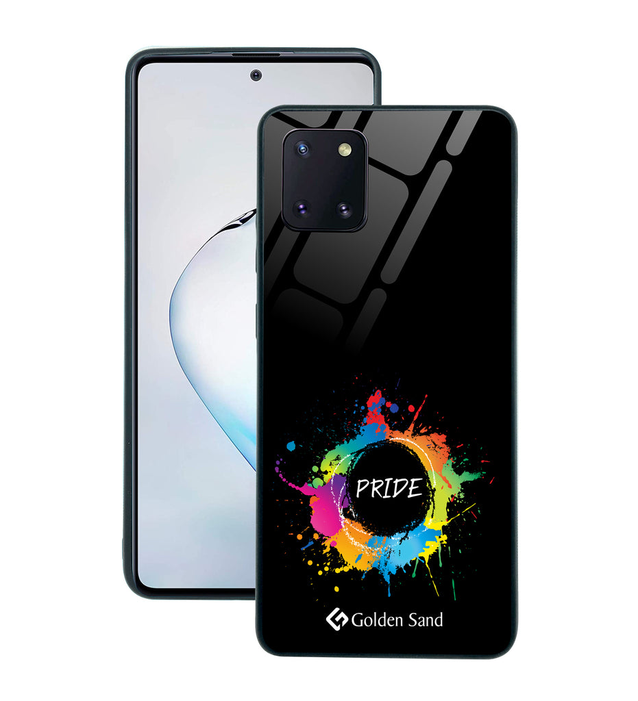 Samsung Galaxy Note10 Lite Designer Case Tempered Glass Series