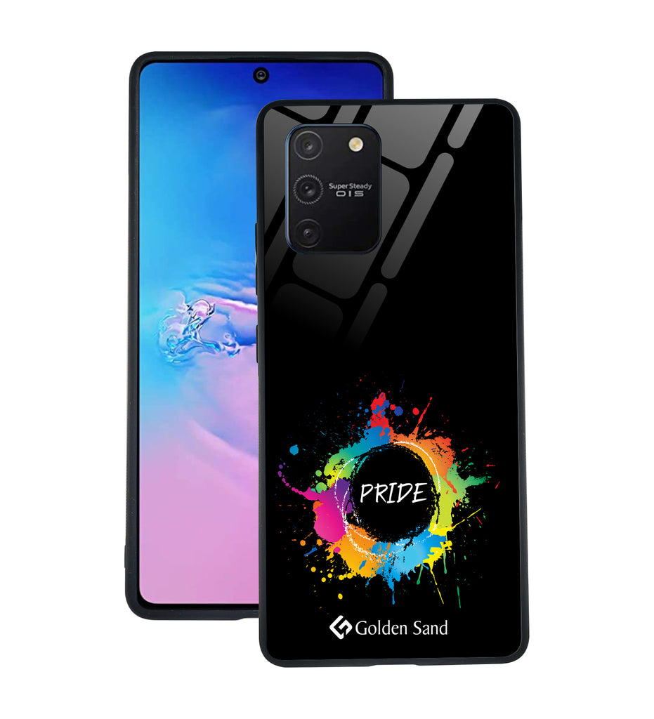 Samsung Galaxy S10 Lite Designer Case Tempered Glass Series