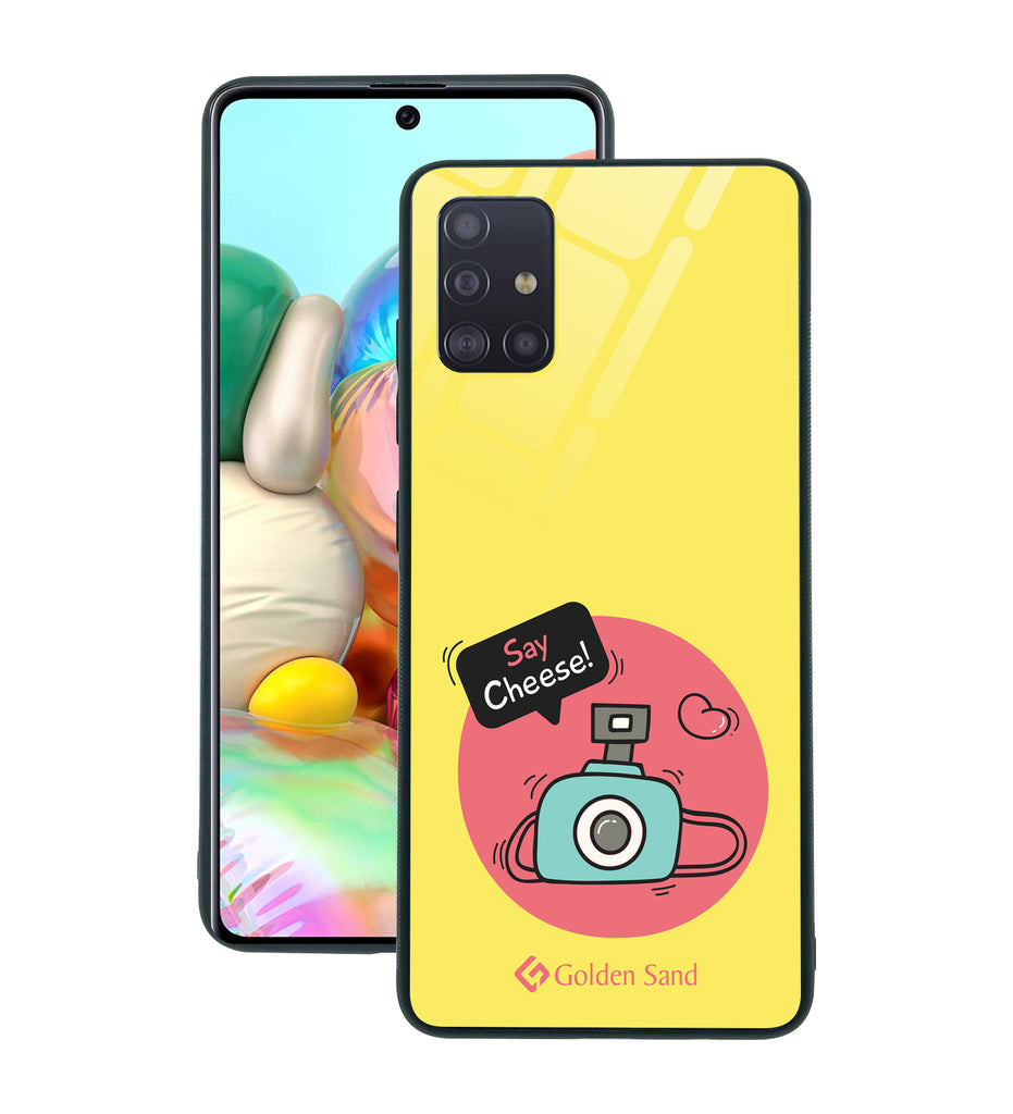 Samsung Galaxy A71 Designer Case Tempered Glass Series