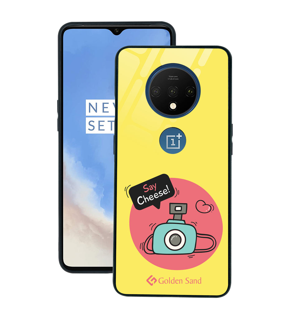 OnePlus 7T Designer Case Tempered Glass Series