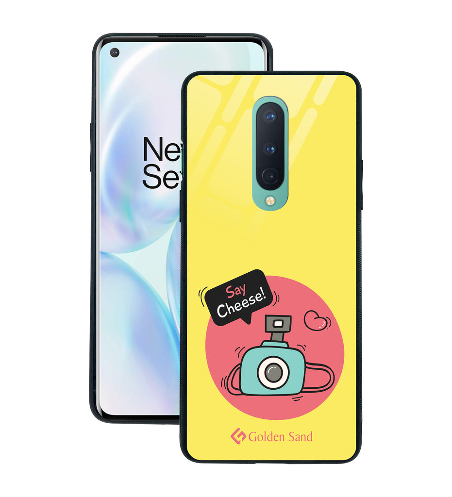 OnePlus 8 Designer Case Tempered Glass Series