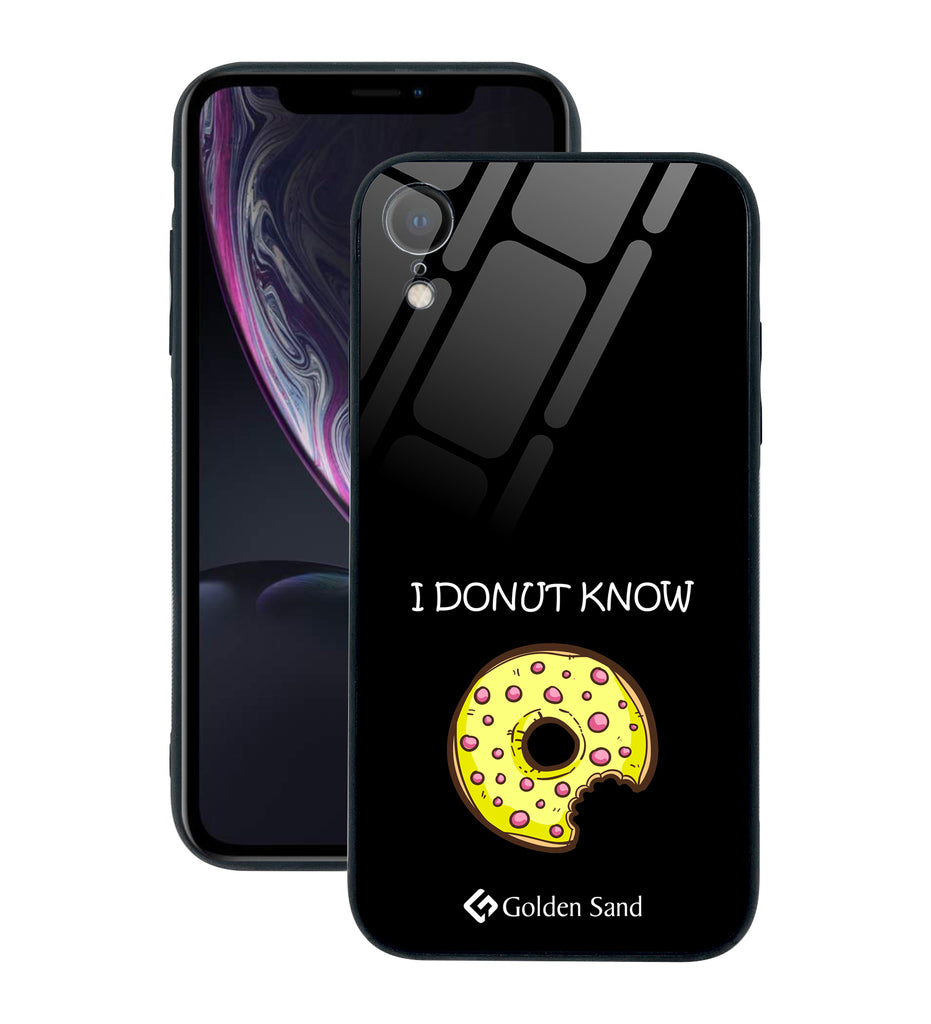 Apple iPhone XR Designer Case Tempered Glass Series