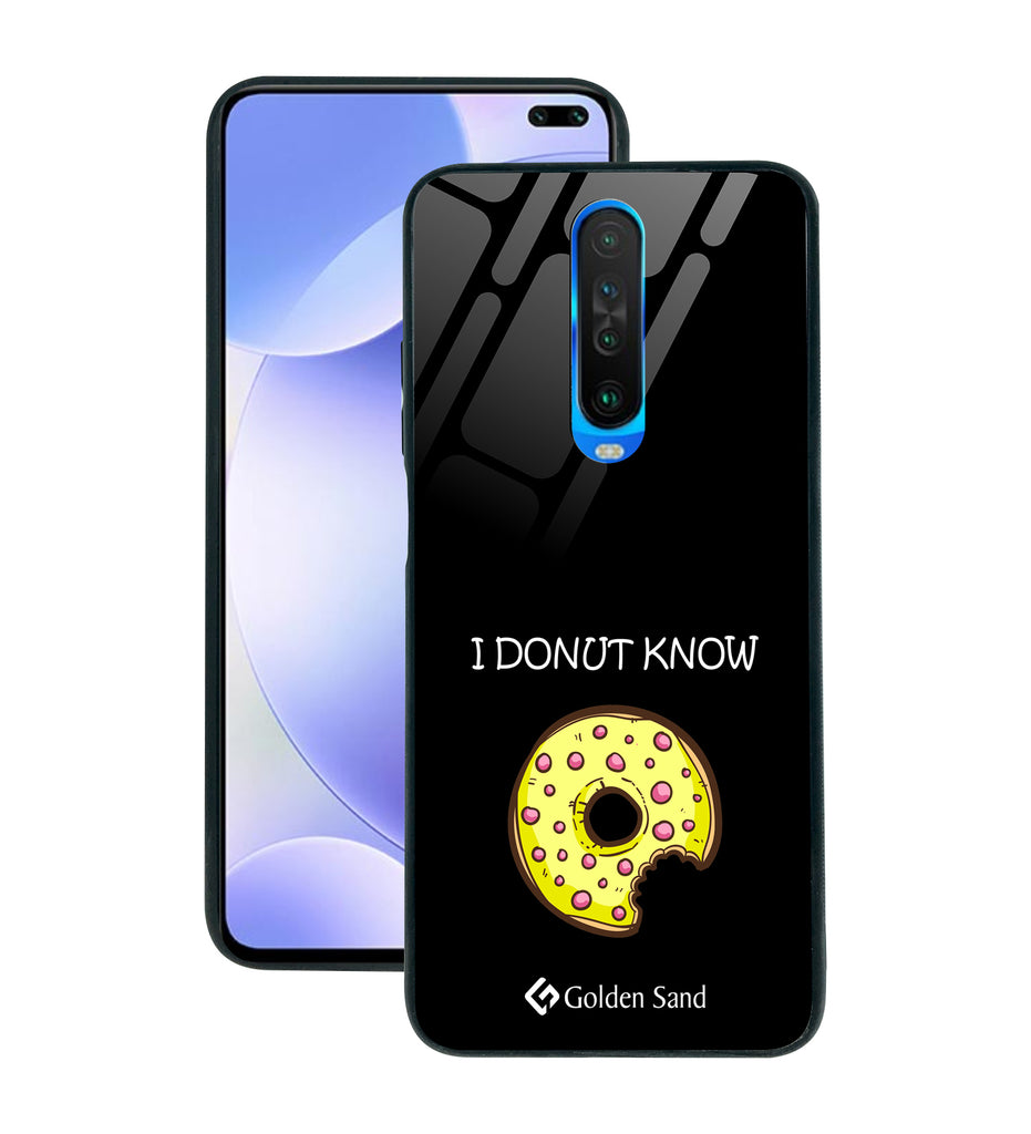 Xiaomi Poco X2 Designer Case Tempered Glass Series