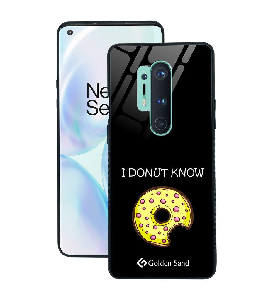 OnePlus 8 Pro Designer Case Tempered Glass Series