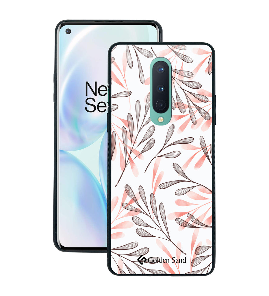 OnePlus 8 Designer Case Tempered Glass Series