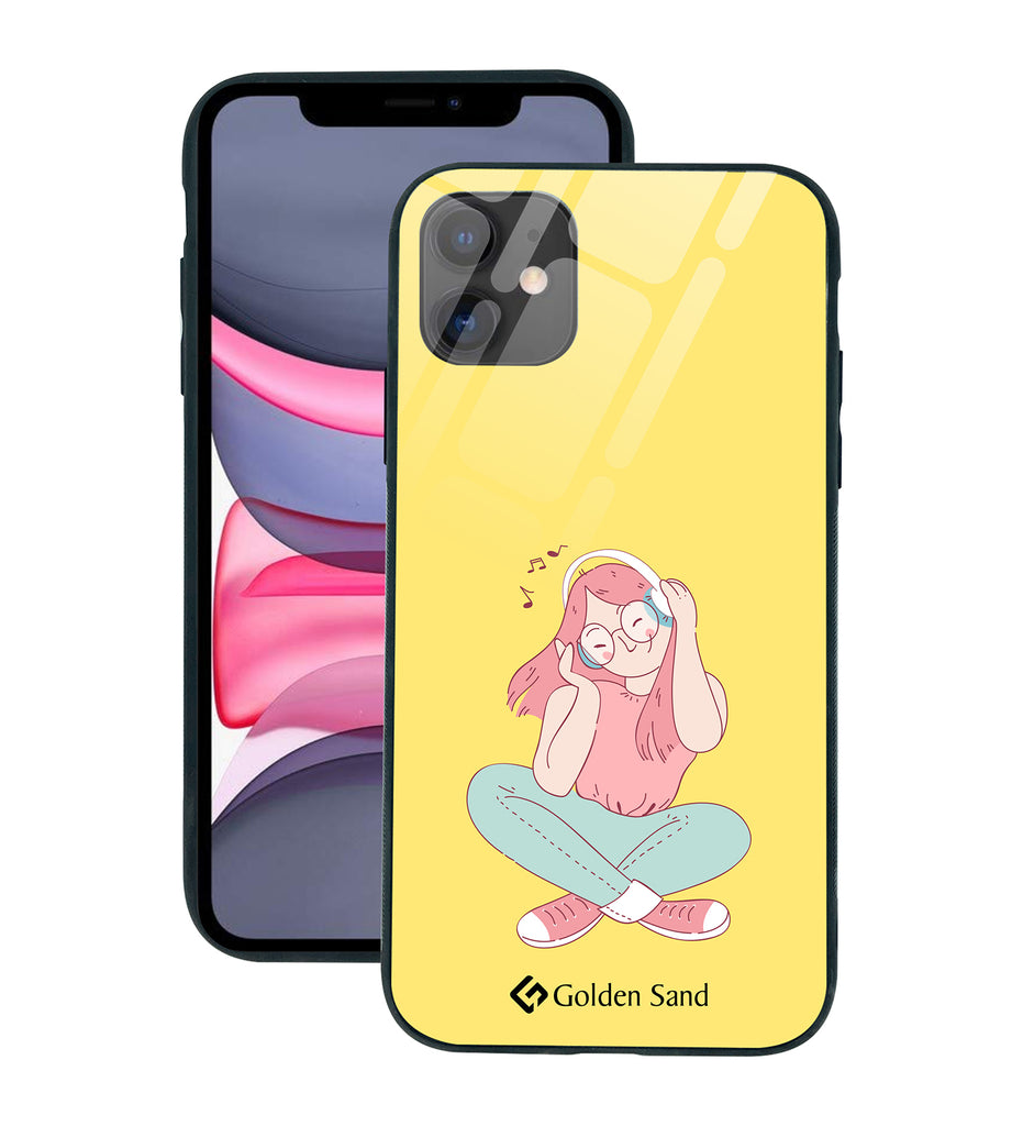 Apple iPhone 11 Designer Case Tempered Glass Series