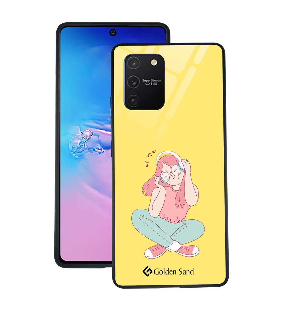 Samsung Galaxy S10 Lite Designer Case Tempered Glass Series