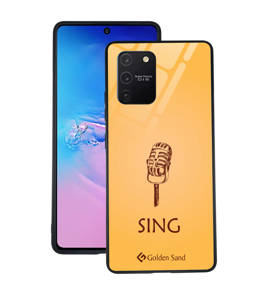 Samsung Galaxy S10 Lite Designer Case Tempered Glass Series