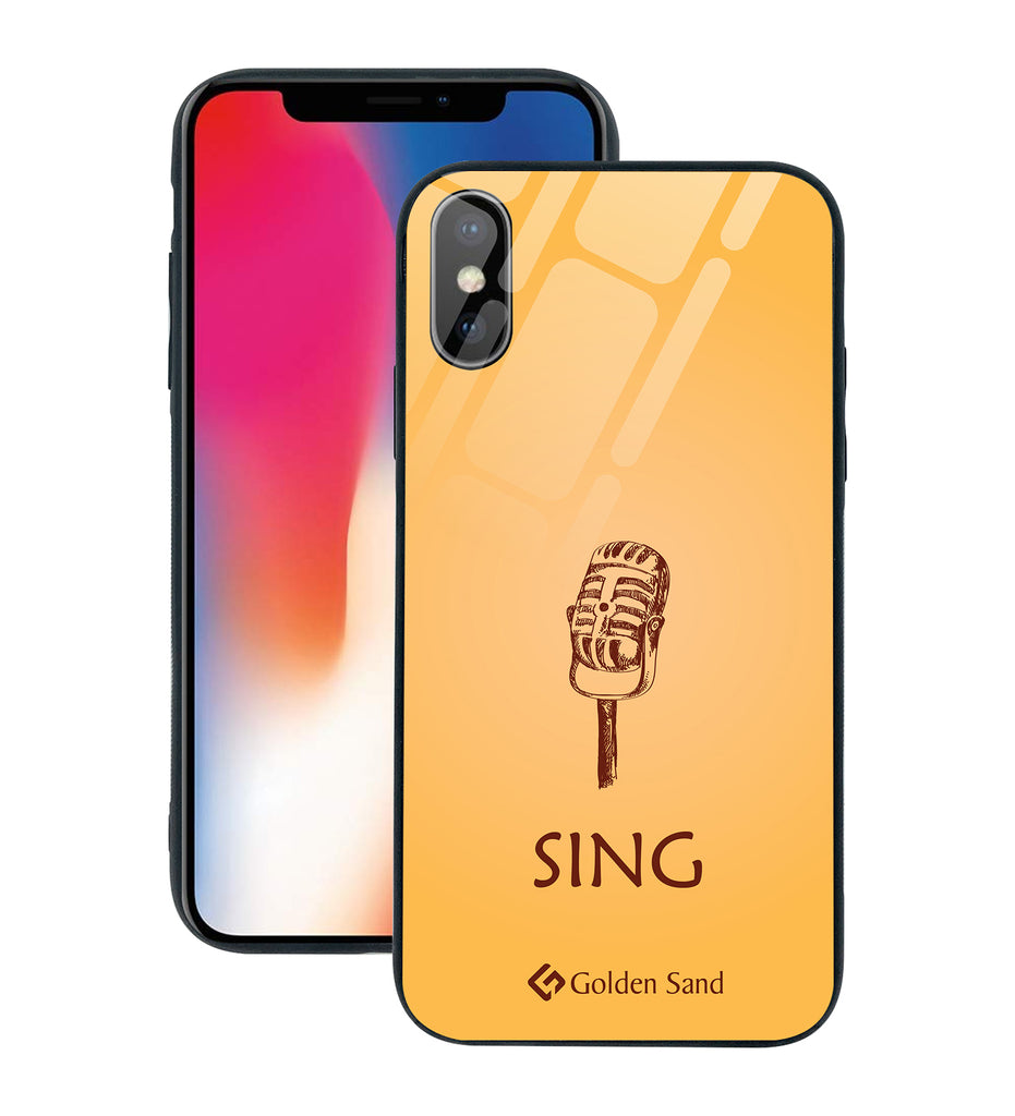 Apple iPhone X, XS Designer Case Tempered Glass Series