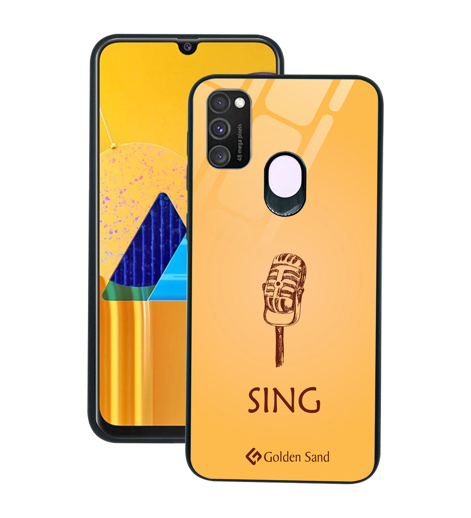 Samsung Galaxy M30s Designer Case Tempered Glass Series