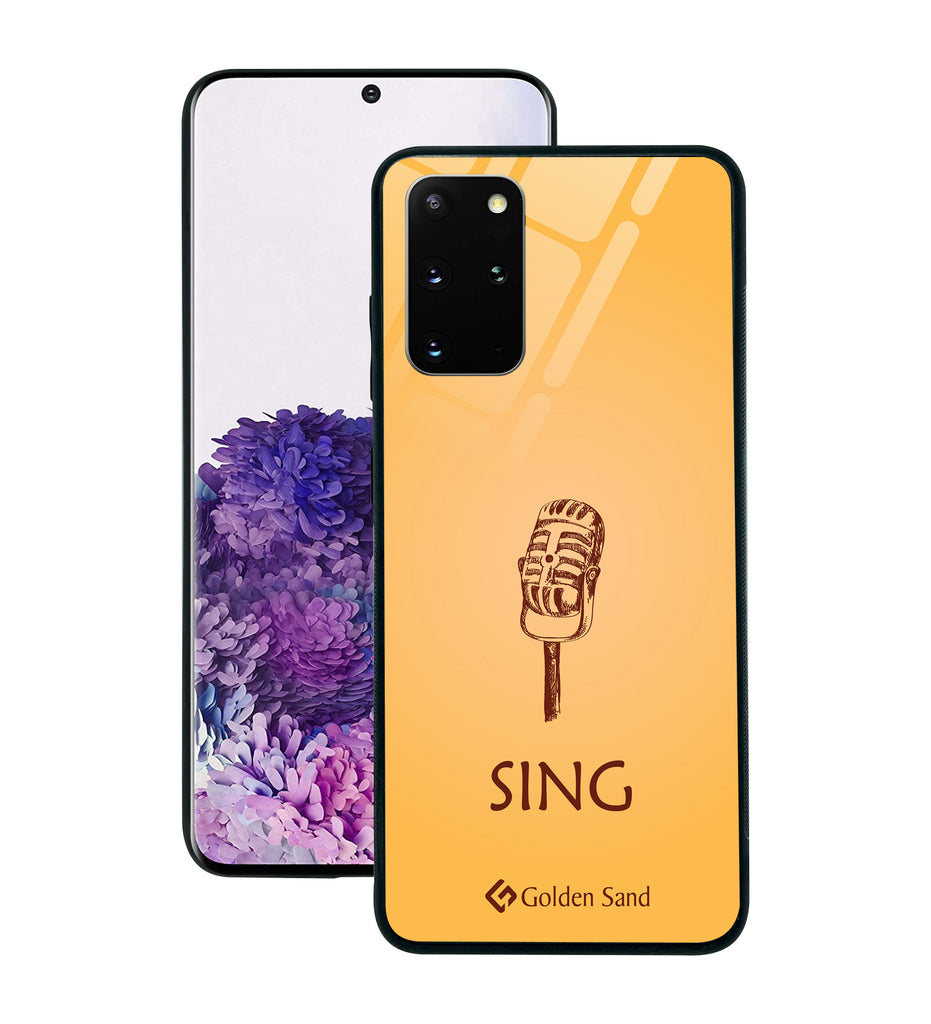Samsung Galaxy S20 + Designer Case Tempered Glass Series