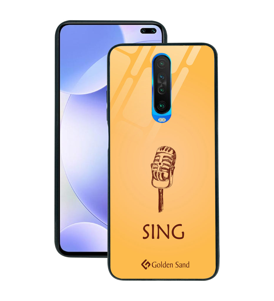 Xiaomi Poco X2 Designer Case Tempered Glass Series