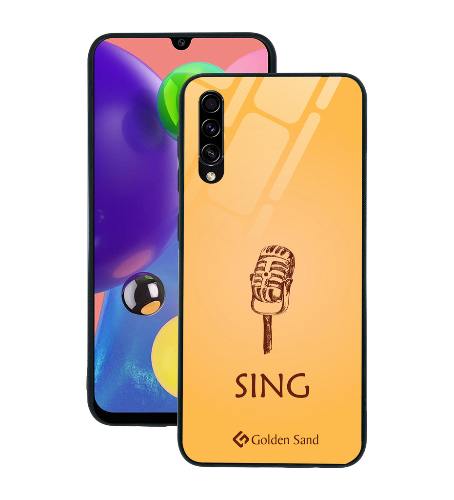 Samsung Galaxy A70s Designer Case Tempered Glass Series