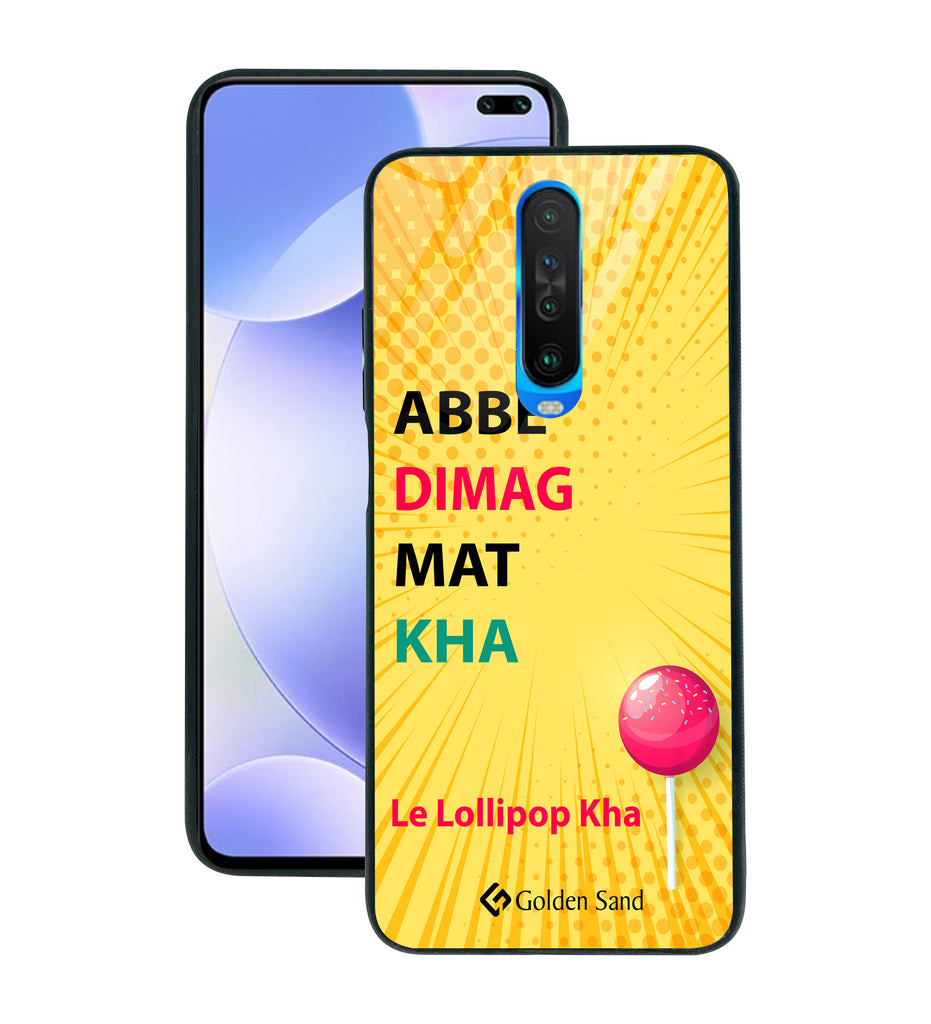 Xiaomi Poco X2 Designer Case Tempered Glass Series