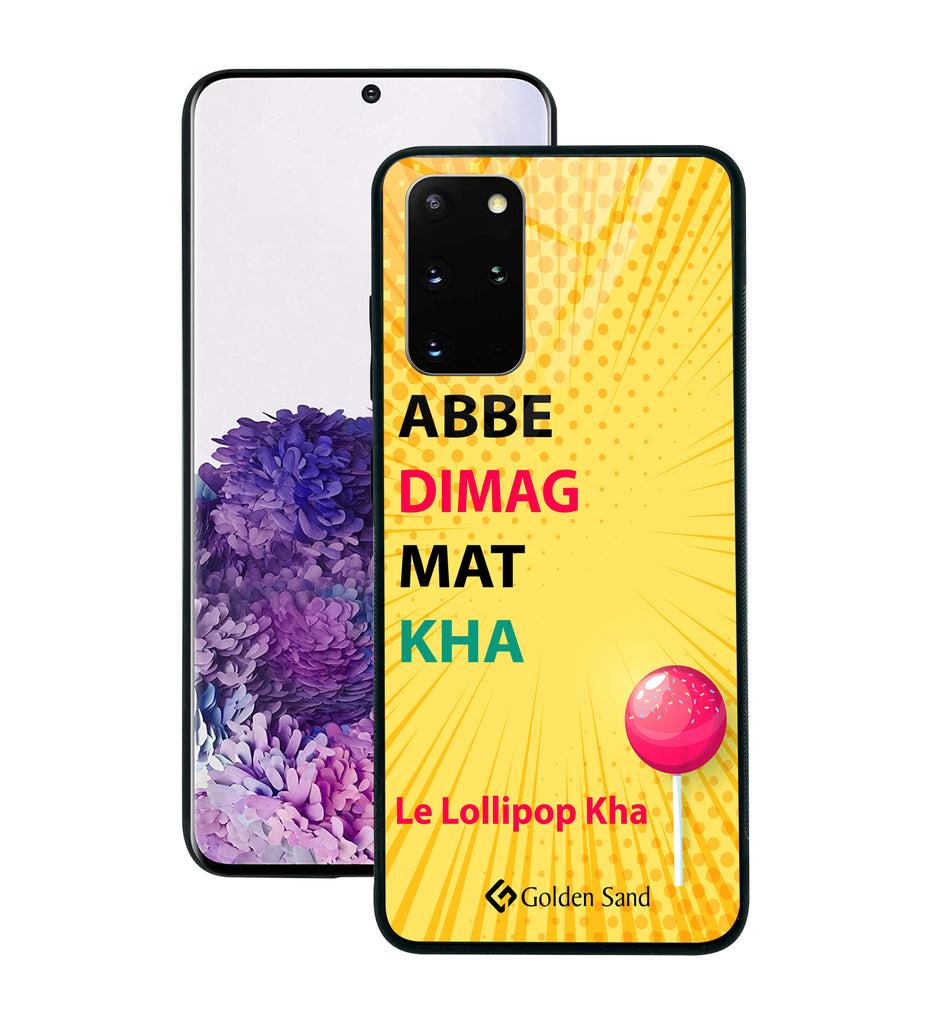 Samsung Galaxy S20 + Designer Case Tempered Glass Series