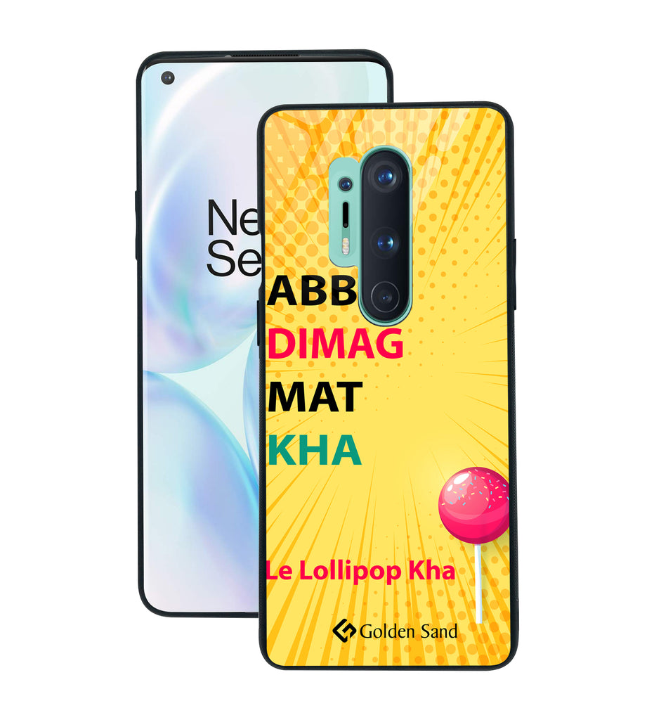 OnePlus 8 Pro Designer Case Tempered Glass Series