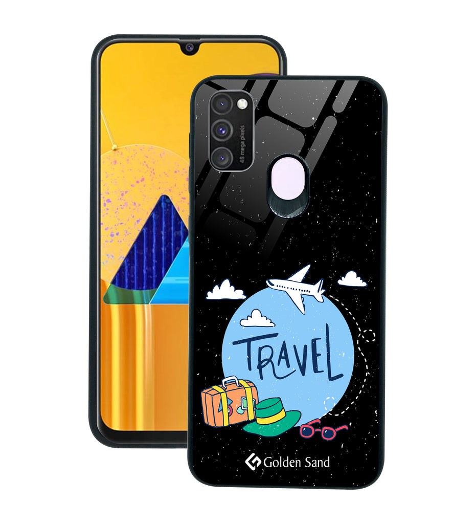 Samsung Galaxy M30s Designer Case Tempered Glass Series
