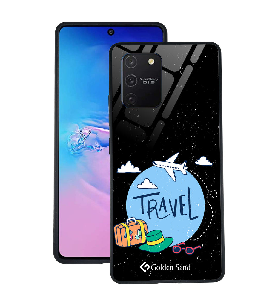 Samsung Galaxy S10 Lite Designer Case Tempered Glass Series