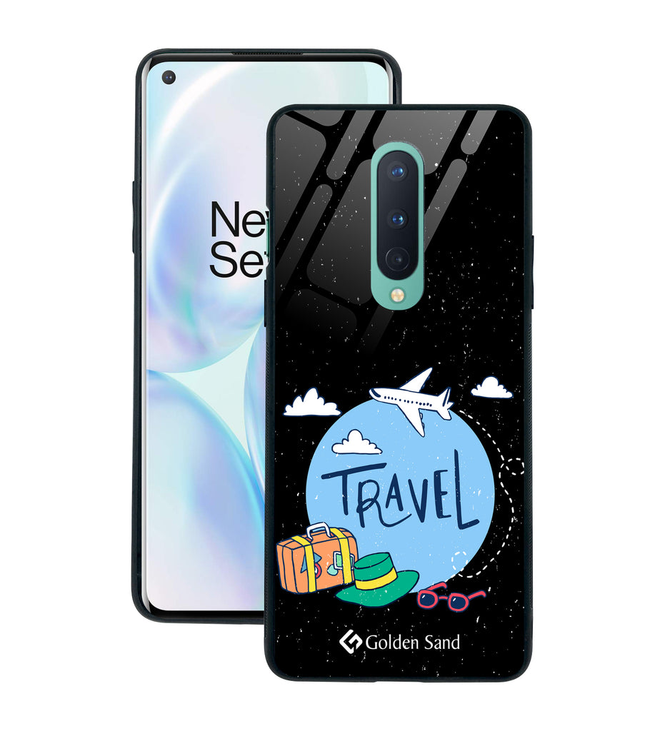 OnePlus 8 Designer Case Tempered Glass Series