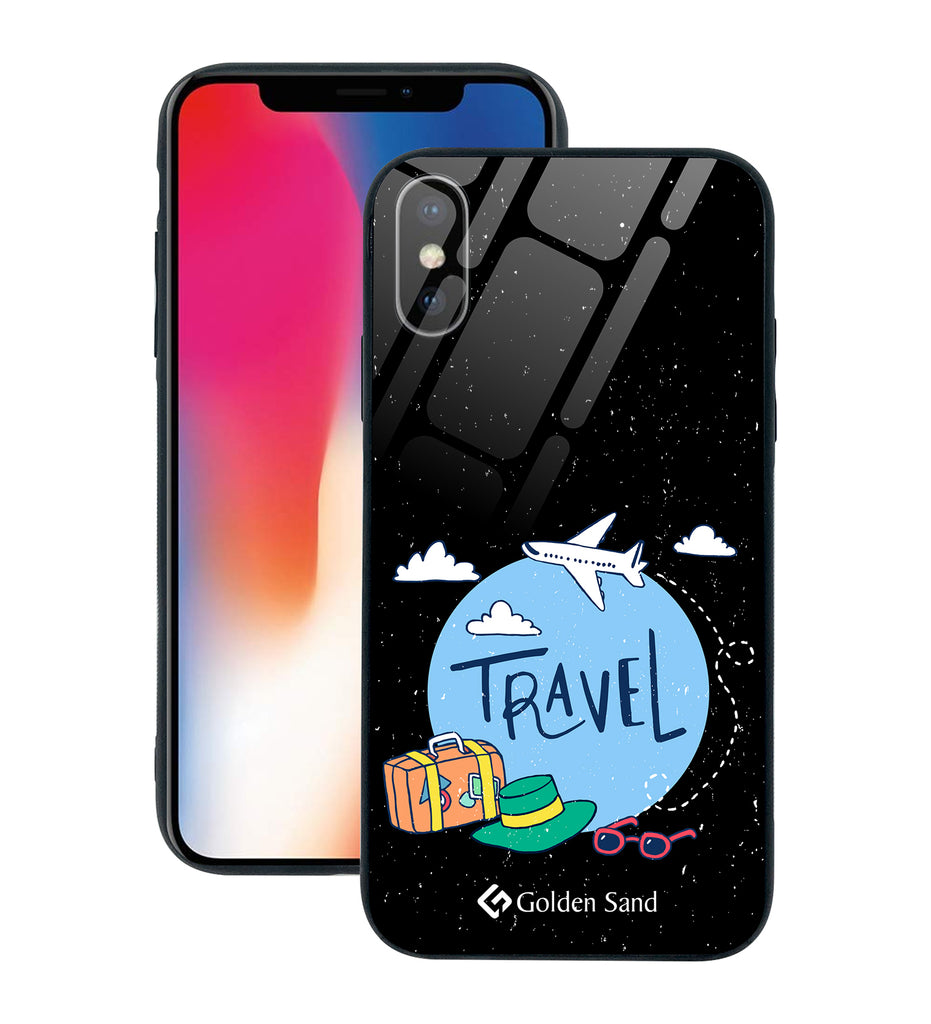 Apple iPhone X, XS Designer Case Tempered Glass Series