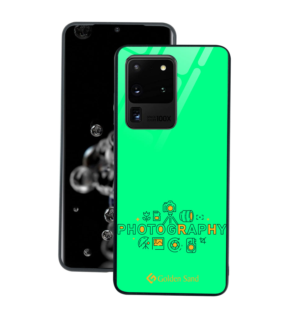 Samsung Galaxy S20 Ultra Designer Case Tempered Glass Series