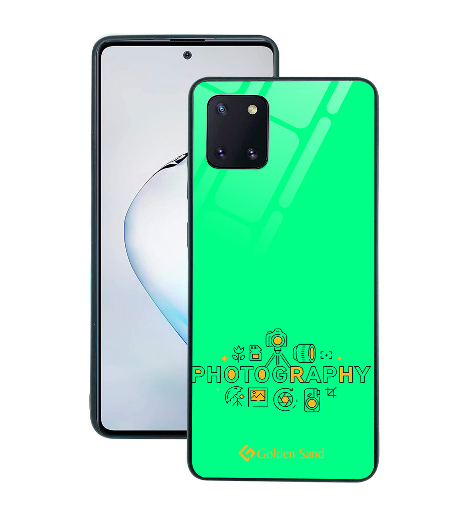 Samsung Galaxy Note10 Lite Designer Case Tempered Glass Series