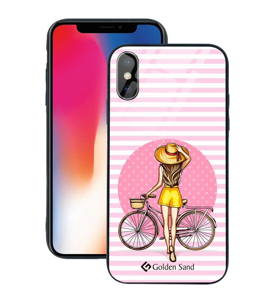 Apple iPhone X, XS Designer Case Tempered Glass Series