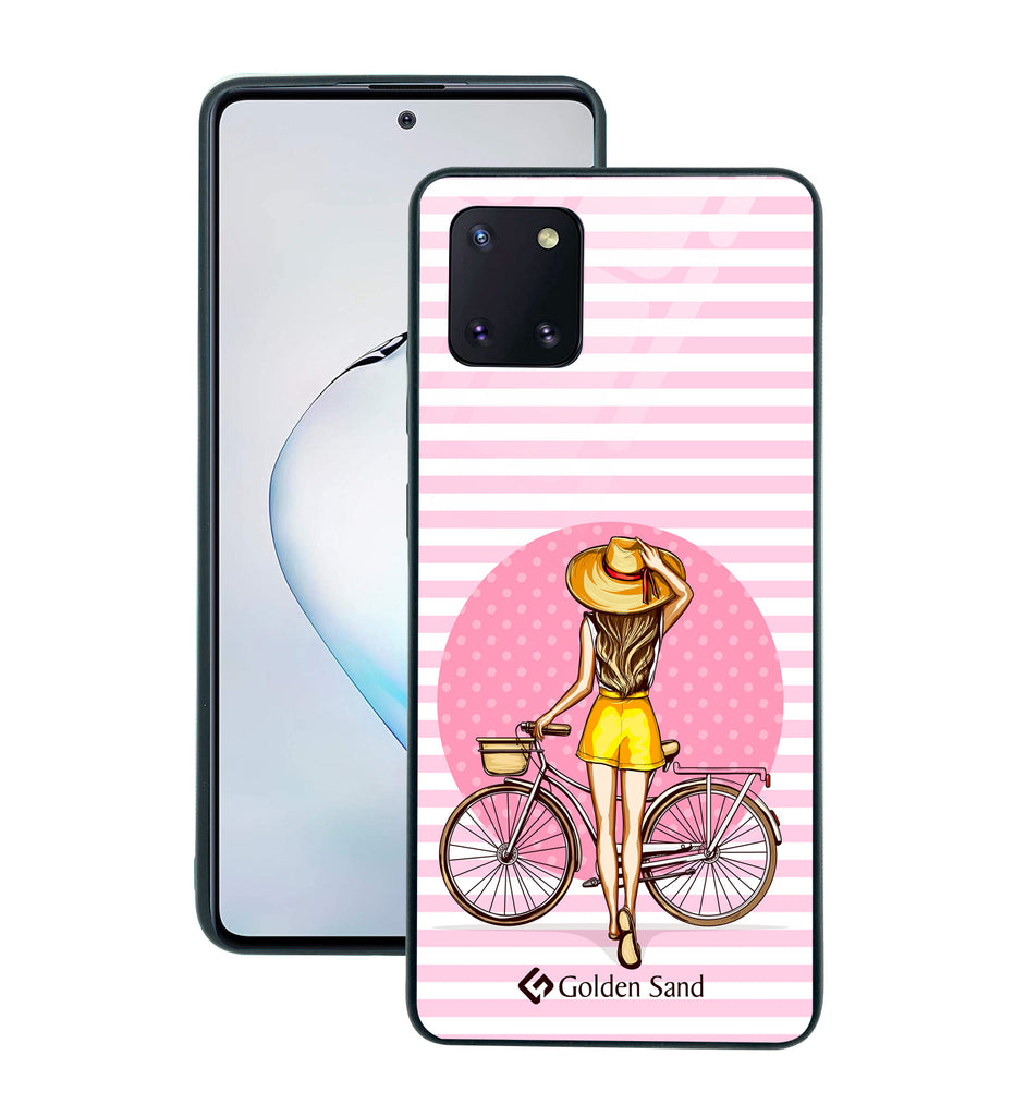 Samsung Galaxy Note10 Lite Designer Case Tempered Glass Series