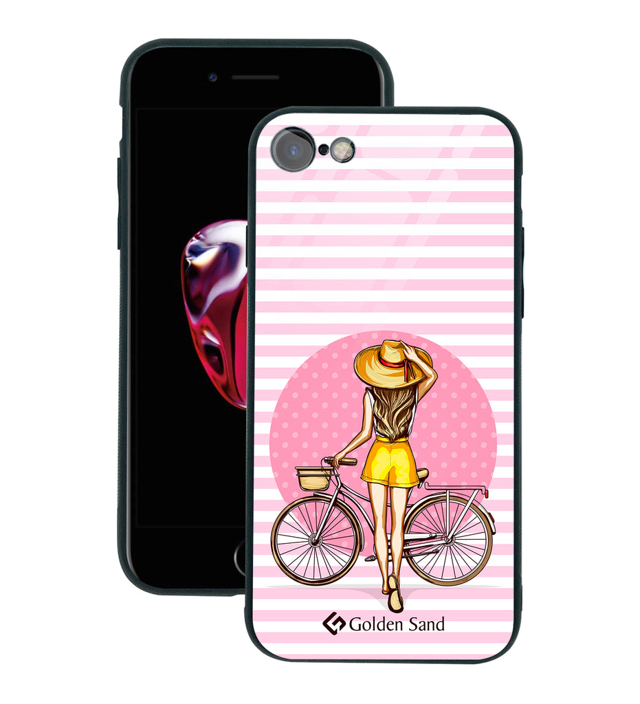 Apple iPhone SE 2020, iPhone 7, iPhone 8 Designer Case Tempered Glass Series