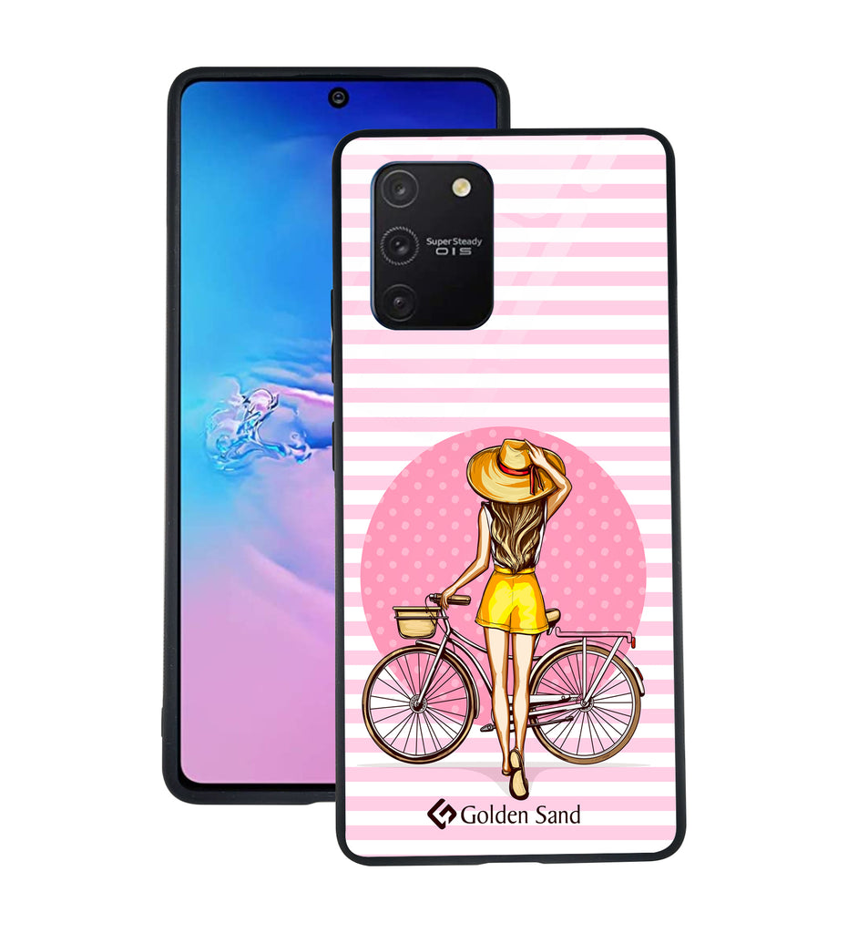 Samsung Galaxy S10 Lite Designer Case Tempered Glass Series
