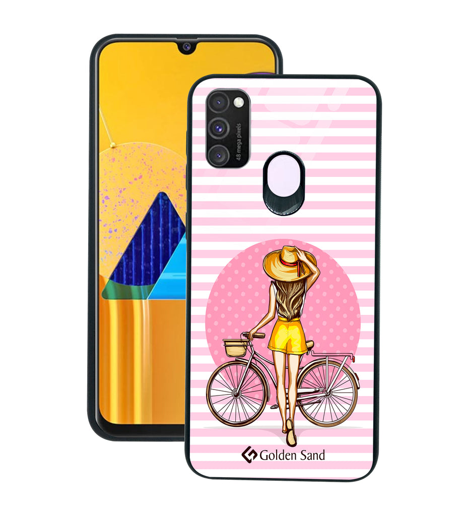 Samsung Galaxy M30s Designer Case Tempered Glass Series