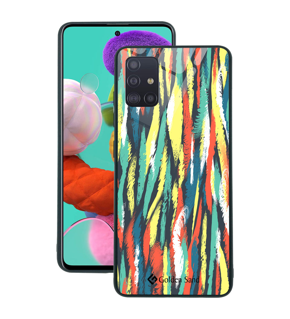 Samsung Galaxy A51 Designer Case Tempered Glass Series