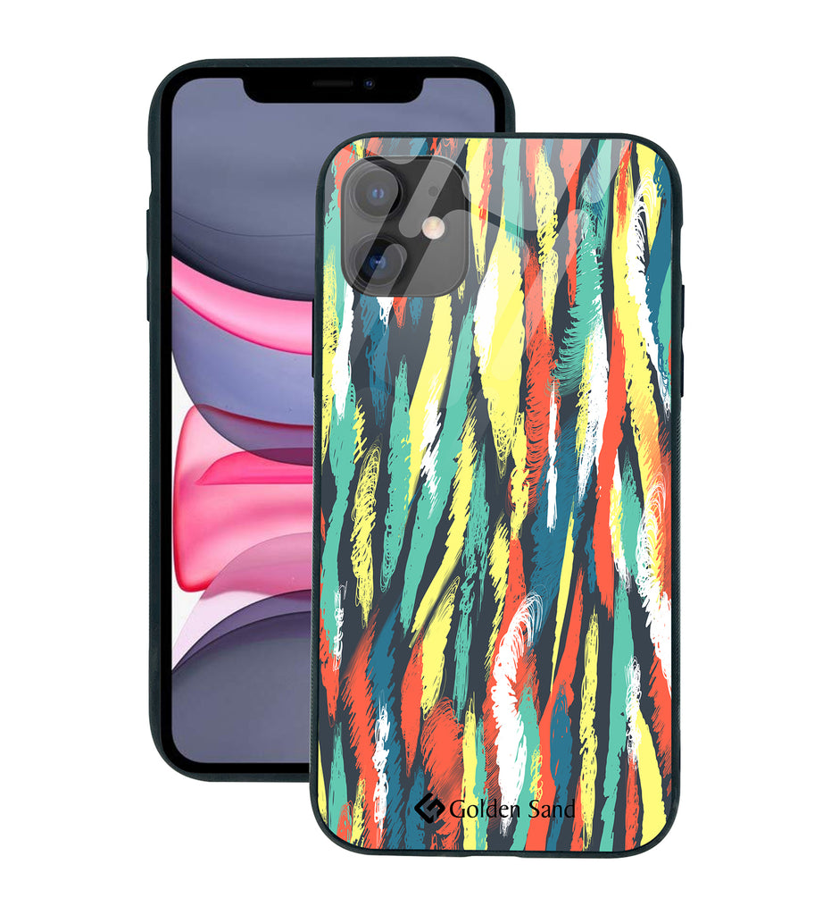 Apple iPhone 11 Designer Case Tempered Glass Series