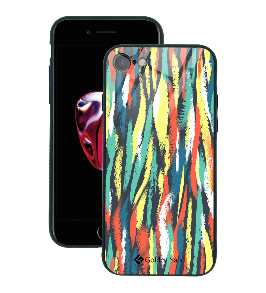 Apple iPhone SE 2020, iPhone 7, iPhone 8 Designer Case Tempered Glass Series