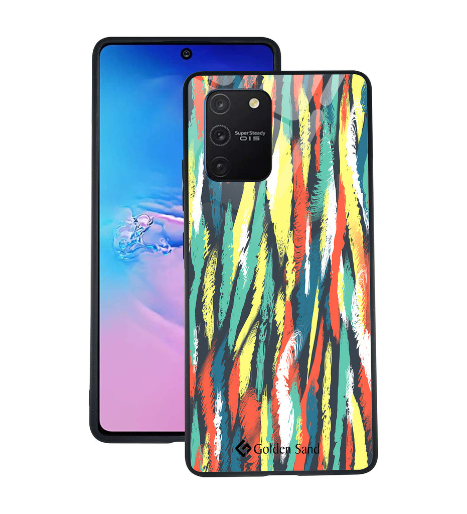 Samsung Galaxy S10 Lite Designer Case Tempered Glass Series