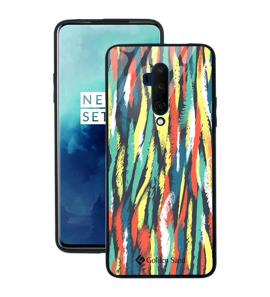 OnePlus 7T Pro Designer Case Tempered Glass Series