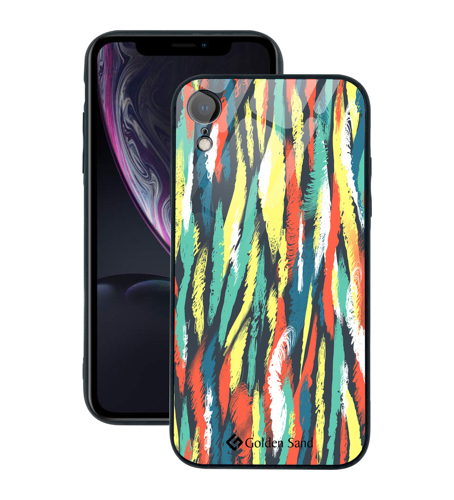 Apple iPhone XR Designer Case Tempered Glass Series