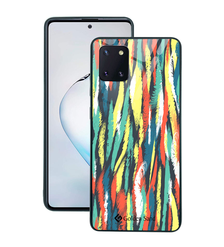 Samsung Galaxy Note10 Lite Designer Case Tempered Glass Series